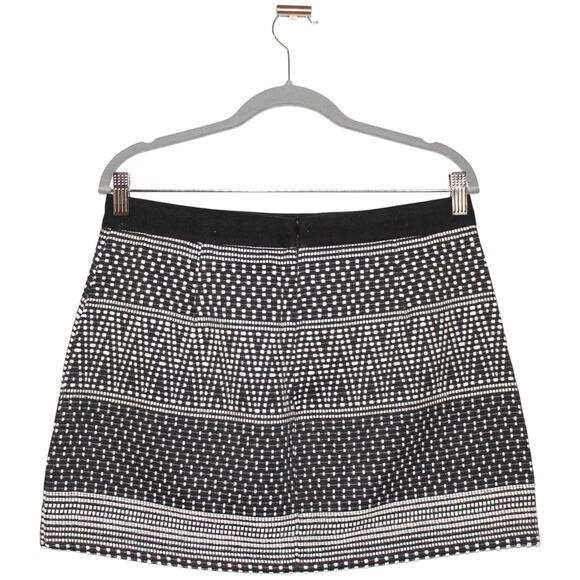 KOTON Black and White Mini Skirt Size Medium NWT - Picture 4 of 5